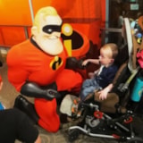 Make-A-Wish moment in Orlando: Montana child meets Mr. Incredible