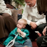 Judah 1 team meets a Make-A-Wish child and family in Montana