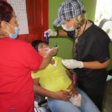 Medical volunteers provide dental care at Honduras clinic