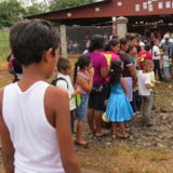 Honduras community lines up for medical and vision care