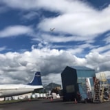 Anchorage airport ramp during mission to the children’s center