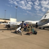 Judah 1 team loads supplies onto aircraft for Bahamas relief
