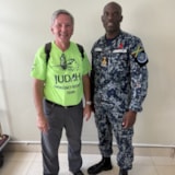 Judah 1 responder meets Jamaican officer after Hurricane Melissa