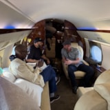Relief team meets aboard aircraft for Jamaica’s Hurricane Melissa