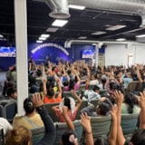 Families gather in Juárez for humanitarian aid outreach