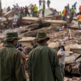 Responders search collapsed buildings after Venezuela quakes