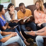 Church small group studies Scripture and plans outreach