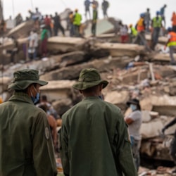 Responders search collapsed buildings after Venezuela quakes