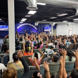 Families gather in Juárez for humanitarian aid outreach