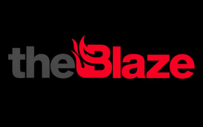 TheBlaze logo highlights a Judah 1 feature in the news